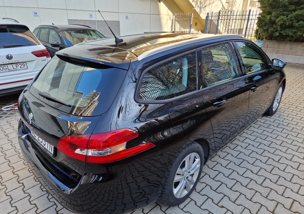 Peugeot 308 cena 55500 przebieg: 58700, rok produkcji 2019 z Warszawa małe 172